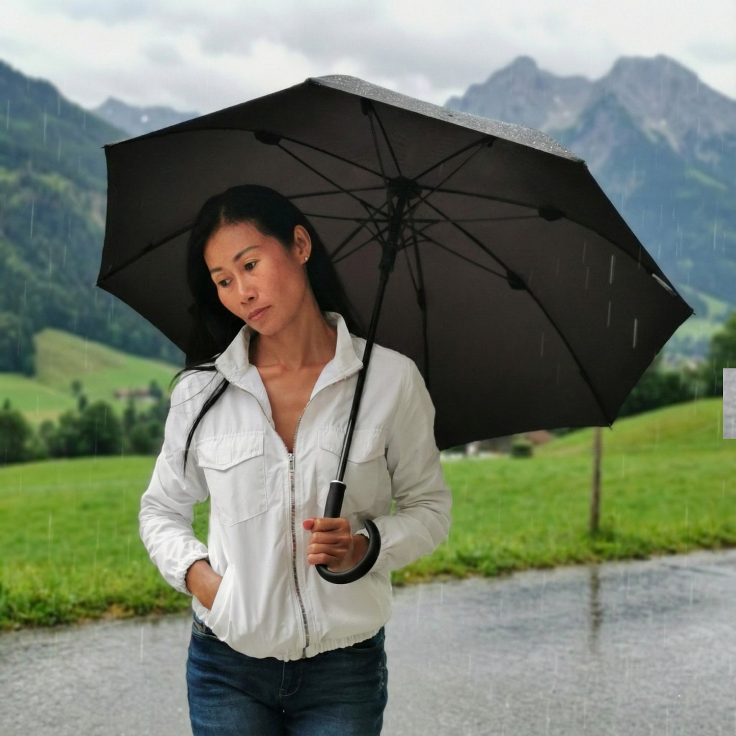 Damenschirm – stilvoller Sicherheitsschirm für den Alltag