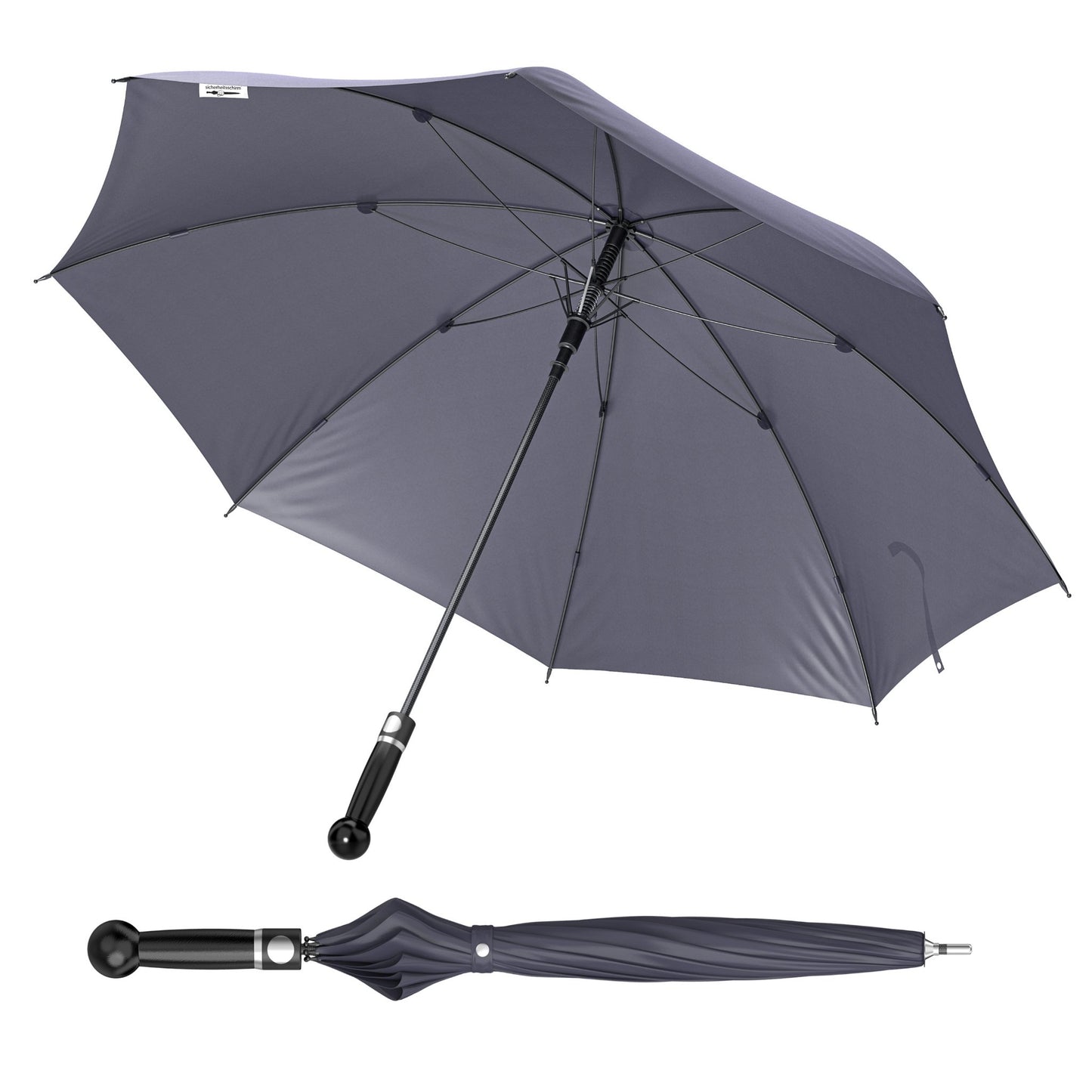 Men's umbrella CitySafe – 78 cm safety umbrella