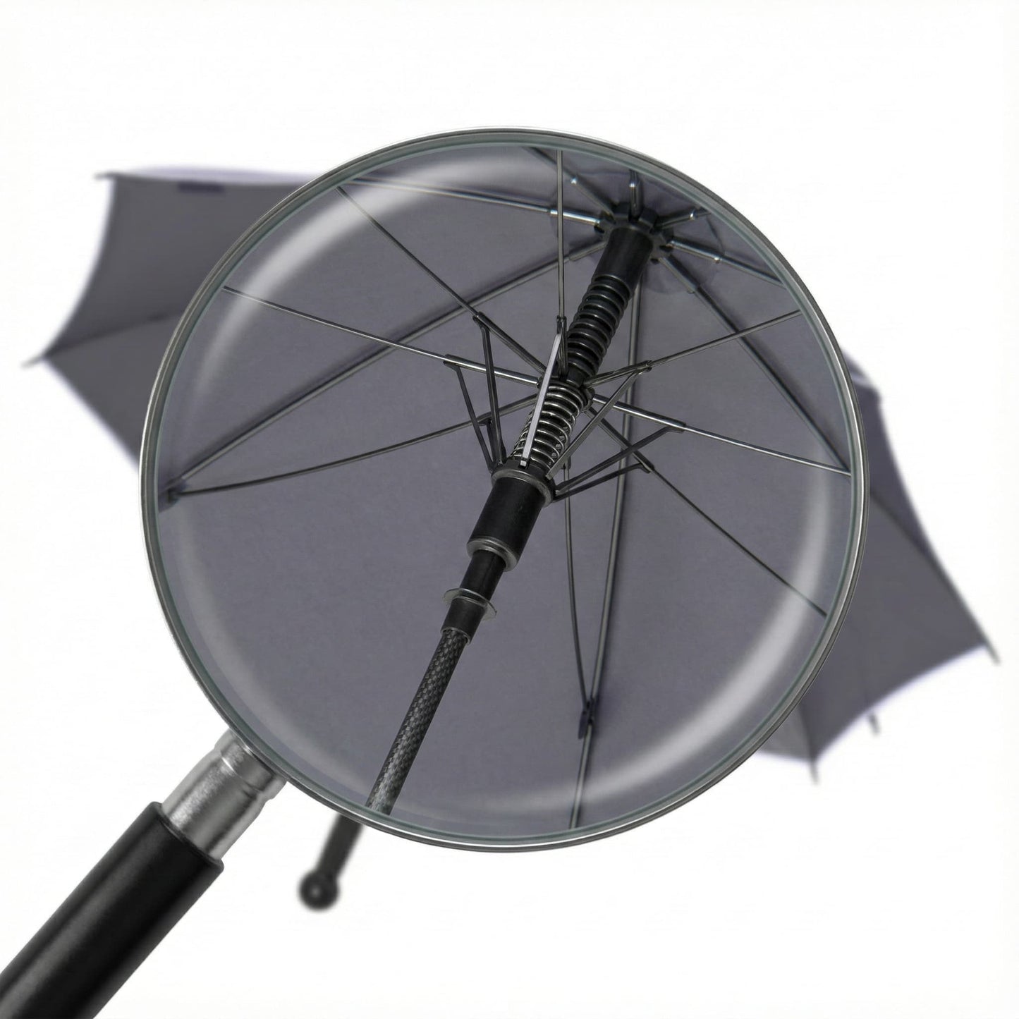 Standard Sicherheitsschirm (92 cm) – Extrem stabil, unkaputtbar & weltweit legal