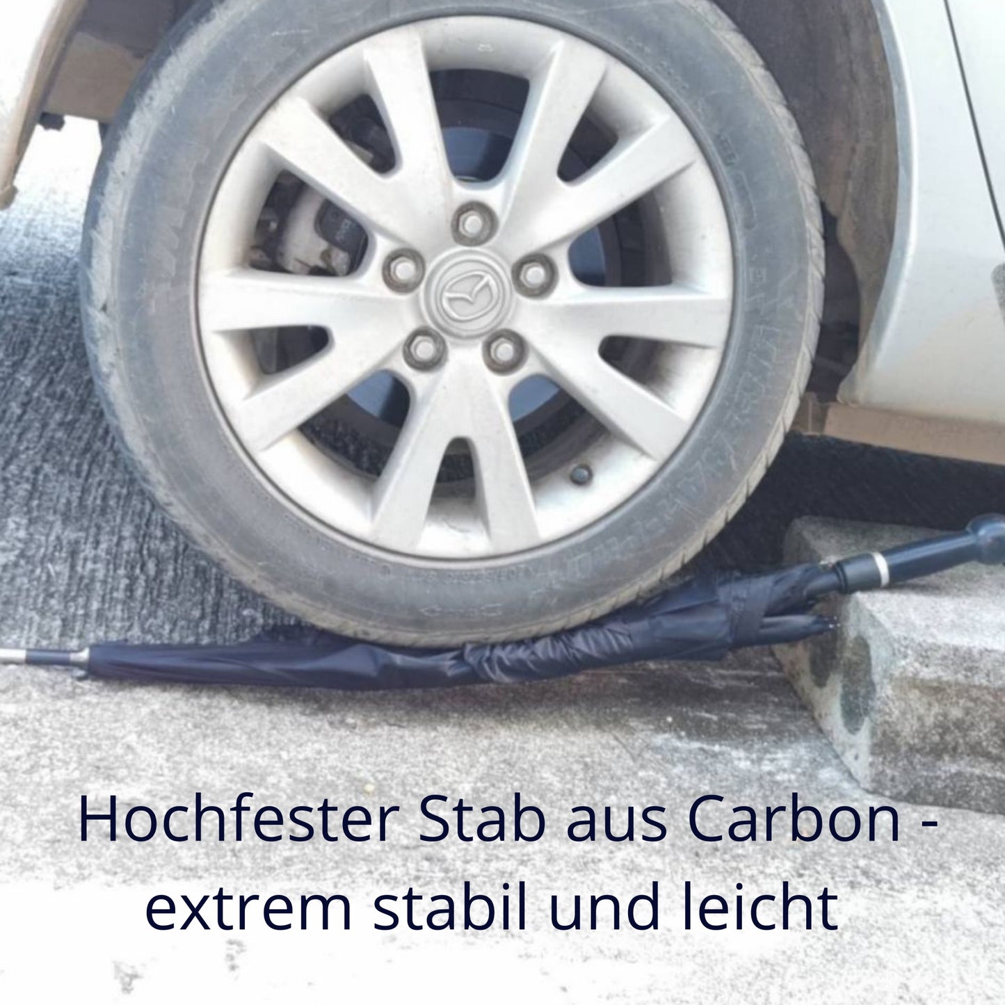 Herrenschirm CitySafe – 78 cm Sicherheitsschirm