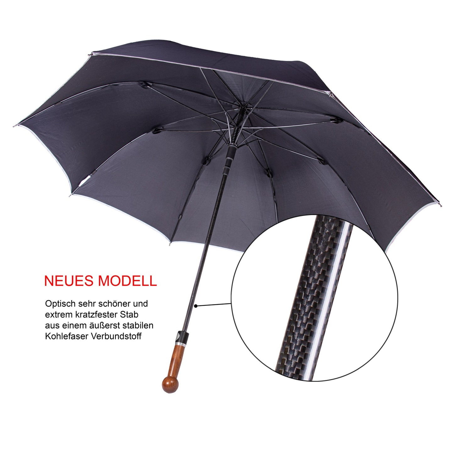 Herrenschirm CitySafe – 78 cm Sicherheitsschirm